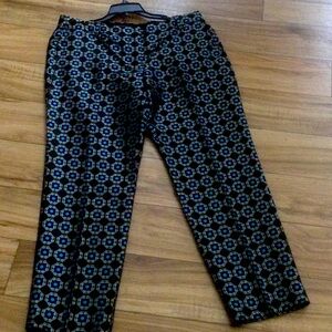 J. Crew Collection size 4 Silk Capri Pants